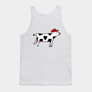 Cowboy Cow Tank Top